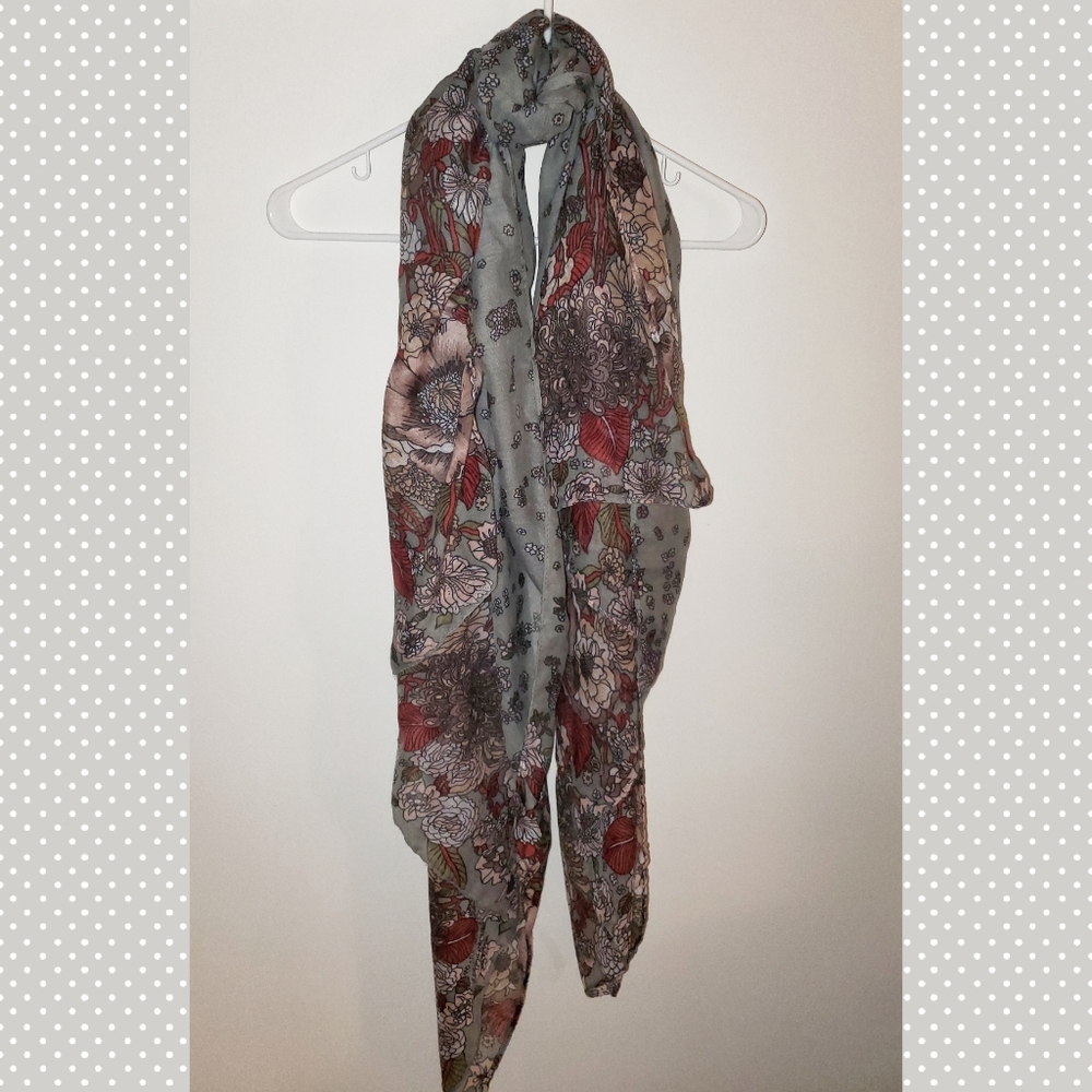 🌹Scarfand | floral scarf🌹 - Picture 2 of 6